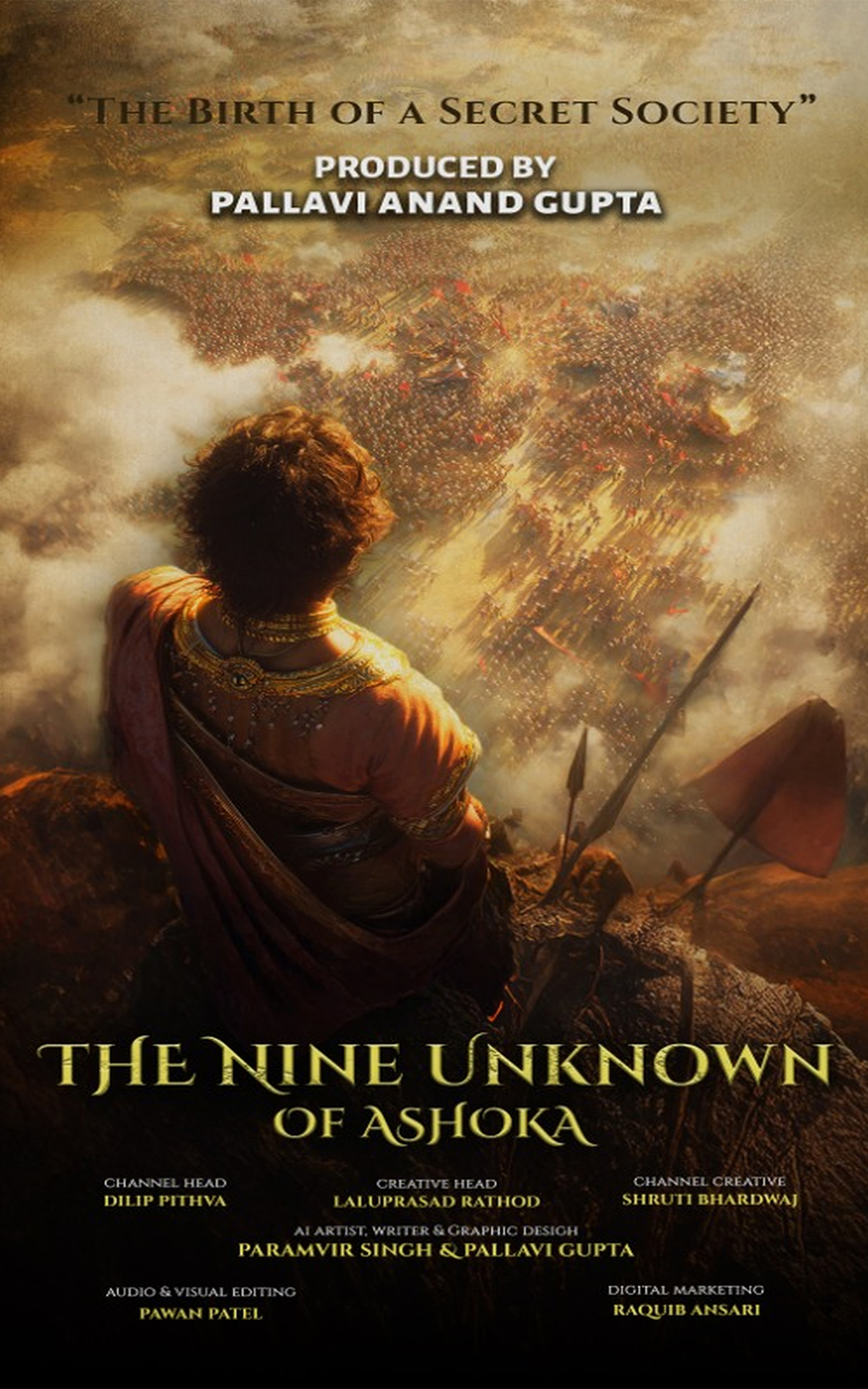The Nine Unknown Of Ashoka - Watch Vertical Drama on DekhTV poster